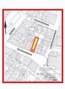 LAGEPLAN - Mehrfamilienhaus, Wohnhaus mit 155,00 m² in Buxtehude zum Kaufen
