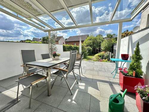 Terrasse mit Bedachung - Haus in Dohr am Bresgespark mit Garage ab sofort provisionsfrei zu verkaufen