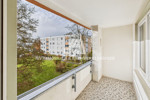 Balkon - 3-Zimmer-Wohnung mit Aufzug und Balkon in Amberg