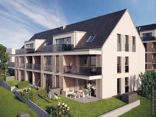 Illustration Haus 4, Schillerstraße 25 - 5-Zimmer-Wohnung in Schwaikheim »Wohnen in Schwaikheim«