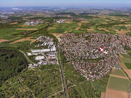 Schwaikheim aus der Luft - 