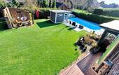 Garten - Einfamilienhaus mit 283,60 m&sup2; in Dersum zum Kaufen