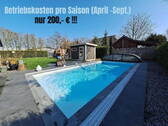 überdachter GFK Pool - 