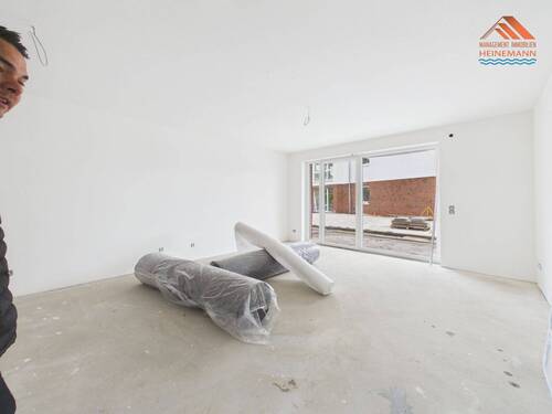 Wohnzimmer - Etagenwohnung mit 67,10 m&sup2; in Cuxhaven zum Kaufen
