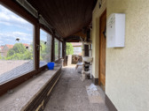 Eingang + Terrasse ELW - 