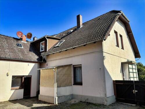 Rückseite - Doppelhaushälfte mit 141,00 m&sup2; in Lüchow zum Kaufen