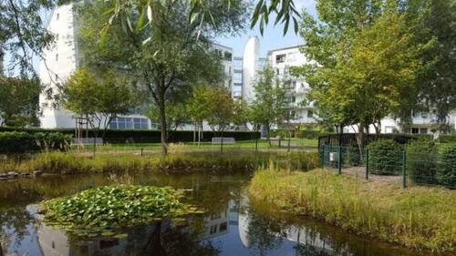 Innenhof mit Teich - 