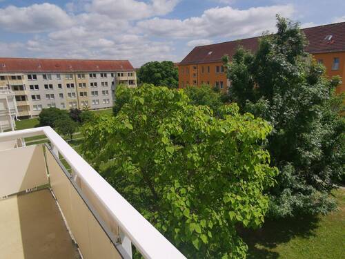 Blick vom Balkon - 