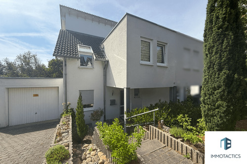 Außenansicht - Einziehen, wohlfühlen, wachsen - Doppelhaushälfte für junge Familien in Bad Sobernheim