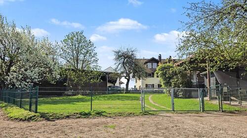 Blick aufs Haus - 