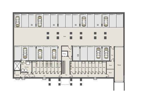 Plan UG u. Tiefgarage - 