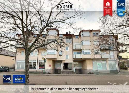 01_Aussenansicht.jpg - ZENTRAL: 2-Zimmer-Wohnung in Graben-Neudorf