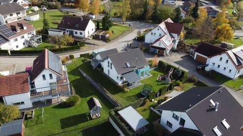von oben NW - 6 Zimmer Einfamilienhaus in Ingoldingen