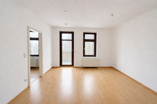 heller Wohn- und Essbereich - 1 Zimmer Etagenwohnung zum Kaufen in Chemnitz