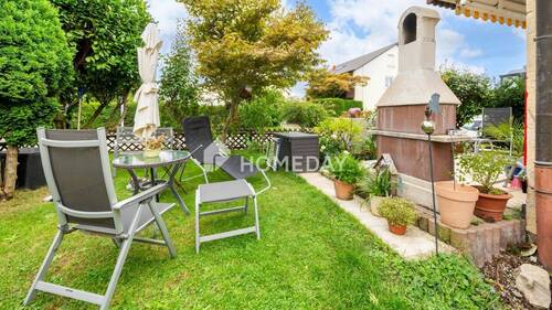 Garten 1 - Helle, modernisierte Eigentumswohnung mit 3 Zimmern, 12 m² Westterrasse und Wohlfühlcharakter
