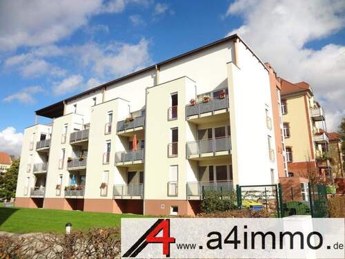 Ansicht Haus - Reußpark! 4-Raum-Wohnung mit Balkon, Lift im HP im Reußpark, Tiefgarage mgl.