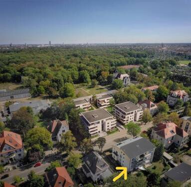 Ansicht von oben - 3 Zimmer Etagenwohnung zum Kaufen in Leipzig