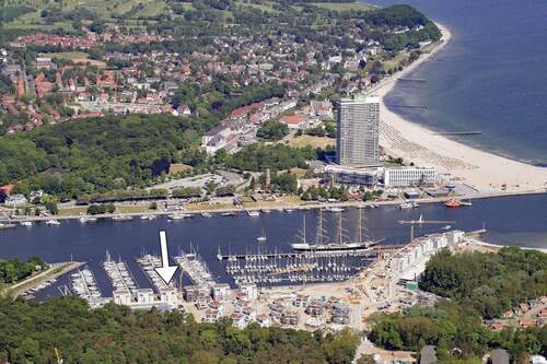 Vogelperspektive - Etagenwohnung mit 57,00 m&sup2; in Lübeck zum Kaufen