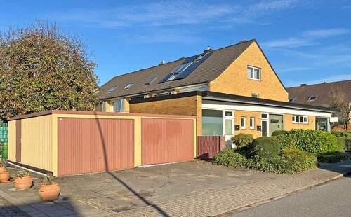 Garagen - 3 Zimmer Reihenendhaus in Halstenbek