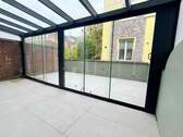 Terrasse und Wintergarten hinten - Etagenwohnung mit 90,00 m² in Düsseldorf zur Miete