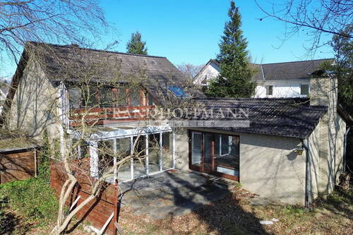 Drohne hinten - Grundstück zum Kaufen in Henstedt-Ulzburg