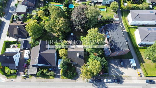 Drohne Front - Grundstück in Henstedt-Ulzburg