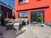 Rückansicht, Terrasse - 