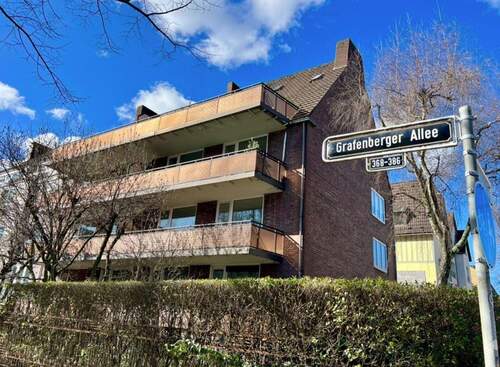 Außenansicht - Etagenwohnung mit 35,00 m² in Düsseldorf zur Miete