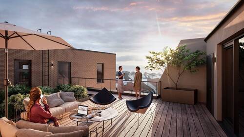 Dachterrasse Visualisierung - 