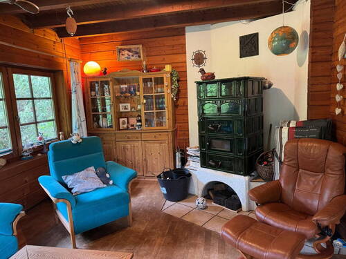 Wohnzimmer EG, Kaminofen - 