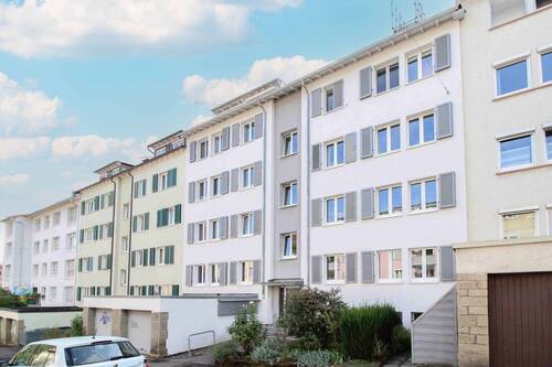Außen - Helle 2-Zimmer-Wohnung mit Balkon in zentraler Lage von Stuttgart!