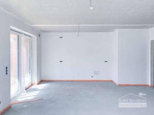 Platz für die Einbauküche - 