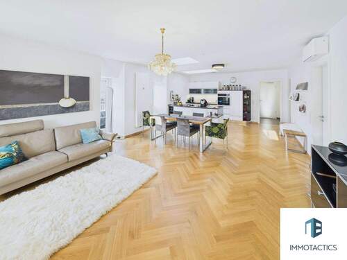 Wohn/ Essbereich - Exklusive Eigentumswohnung mit Dachterrasse, Garage und Keller in Bad Kreuznach