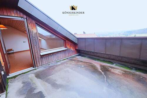 mit der uneinsehbaren Dachterrasse... - 