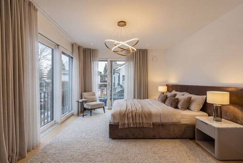 Schlafzimmer visualisiert - 