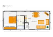 Grundriss Wohnbereich - 