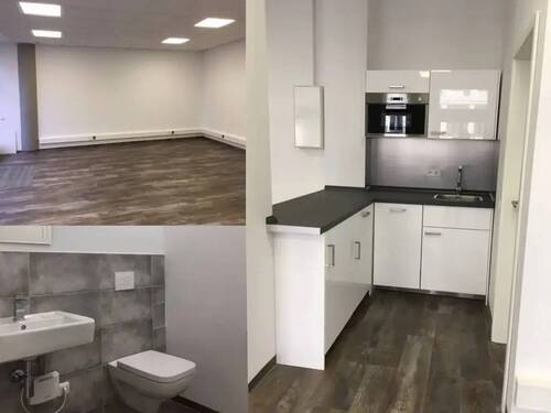 Sanitär / Küche - 1 Zimmer Büro in Berlin