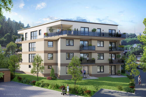 Gartenansicht - LIVING GREEN - Ihr neues Zuhause in Epfendorf.