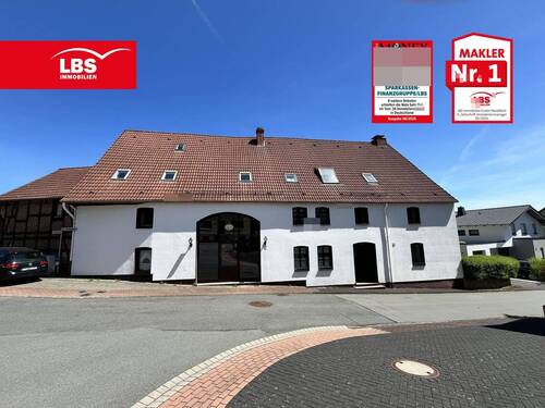 Aussenansicht - Kleine Wohnung für Einsteiger in den Immobilienmarkt in Marsberg- Essentho