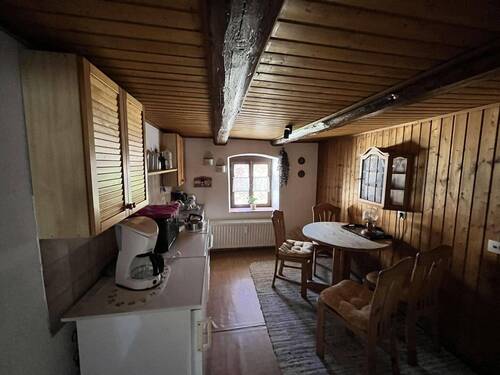 Küche mit Essecke - 2 Zimmer Etagenwohnung in Marsberg