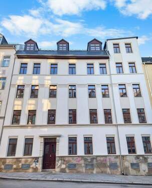 Hausansicht - 2 Zimmer Etagenwohnung in Chemnitz