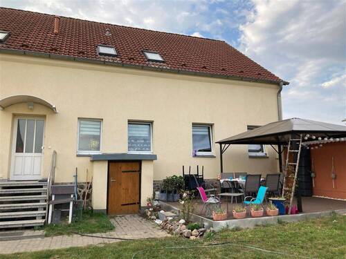 Gartenansicht - 1 Zimmer Mehrfamilienhaus, Wohnhaus in Heckelberg-Brunow