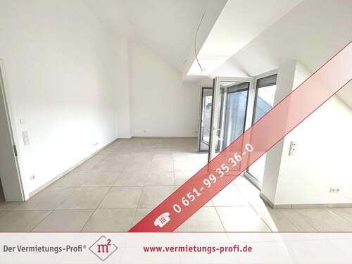 Wohnbereich - Trier: Moderne 3-Zimmer-Wohnung auf 88 m² mit Balkon in zentraler Lage - Fußgängerzone fußläufig erreichbar.