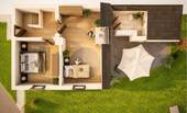 Obergeschoss visualisiert - 