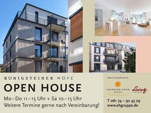 Königsteiner Höfe Open House - 3 Zimmer Etagenwohnung zur Miete in Königstein