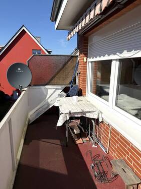 Süd- West Balkon - 