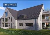 Ansicht Nord-West - Terrasse, Garten, Neubau, Wohlfühlatmosphäre - Leben im Erdgeschoss in top Lage von Borken