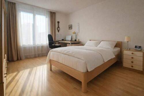 Schlafzimmer - 2 Zimmer Etagenwohnung zum Kaufen in Grenzach-Wyhlen / Grenzach