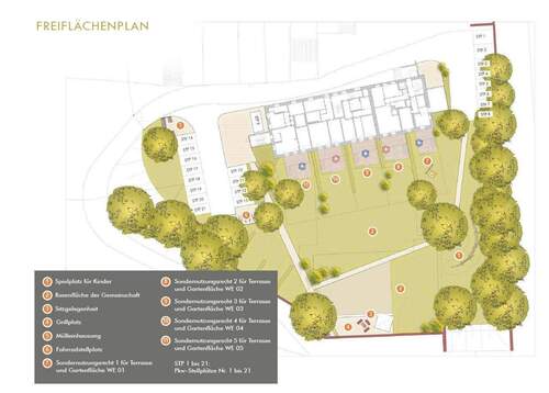 Freiflächenplan - 