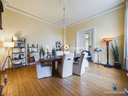 Wohnzimmer - leerstehend***wunderschöne Altbaueinheit mit Terrasse in begehrter Südstadtlage von Bonn***mietfrei